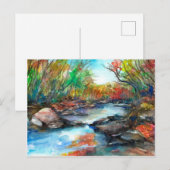 Herbstkrebs Postkarte (Vorne/Hinten)