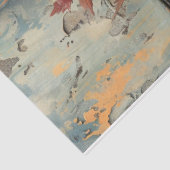 Herbstkreuz Seidenpapier (Ausschnitt)