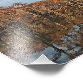 Herbstkrustenbaum am Caddo-See Fotodruck (Ecke)