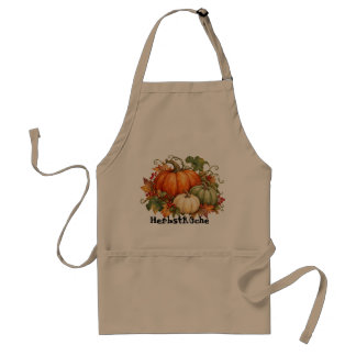 Herbstküche – Kochschürze mit Kürbissen und Herbst Schürze