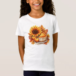 Herbstkuchen und Sonnenblumen T-Shirt