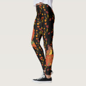 Herbstkugel lässt Hübsch Schwarz zurück Leggings (Links)