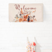 Herbstkürbis Babydusche Banner (InSitu)