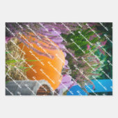 Herbstkürbis, Beeren und Blume Geschenkpapier Set (Vorderseite)