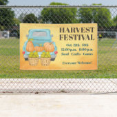 Herbstkürbis Erntefest Banner (Insitu)