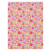 Herbstkürbis - hellrosa tischdecke (Vorderseite)