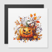 Herbstkürbis Magnetkarte (Vorne/Hinten)