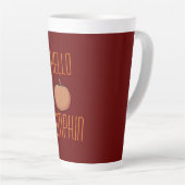 Herbstkürbis Milchtasse (Rechte Ecke)