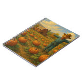 Herbstkürbis Notizblock (Linke Seite)