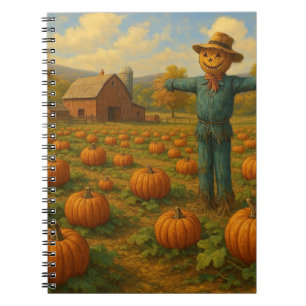Herbstkürbis Notizblock
