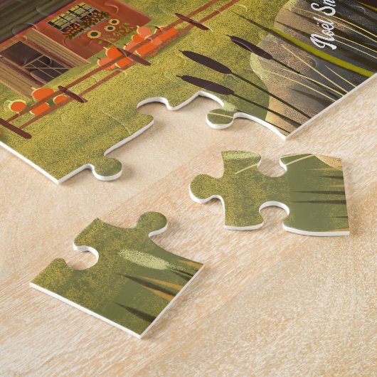 Herbstkürbis Puzzle (Seite)