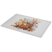 Herbstkürbis Schneidebrett (Ecke)