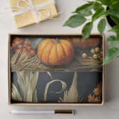 Herbstkürbis Seidenpapier (Geschenk)