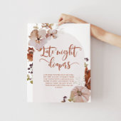 Herbstkürbis Späte Nacht Windeln Spiel Poster