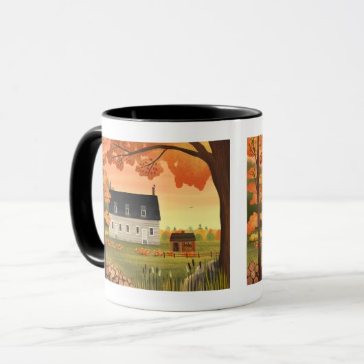 Herbstkürbis | tasse (Vorderseite Links)