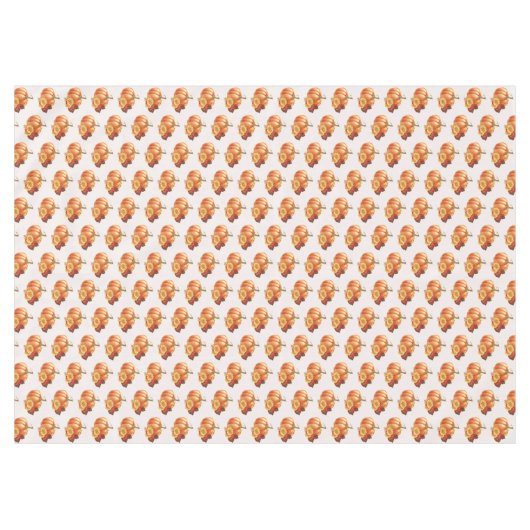 Herbstkürbis Tischdecke (Vorderseite (Horizontal))