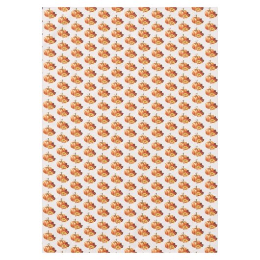 Herbstkürbis Tischdecke (Vorderseite)