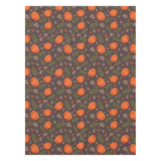 Herbstkürbis Tischdecke (Vorderseite)