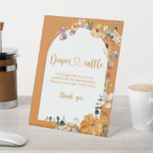 Herbstkürbis Windelraffinerie Schlechtplätzchen Sockelschild (In SItu)