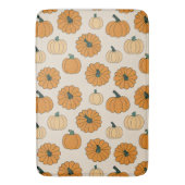 Herbstkürbis würzige Herbstkürbis Thanksgi Badematte (Vorderseite Vertikal)