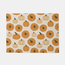 Herbstkürbis würzige Herbstkürbis Thanksgi Fußmatte