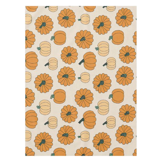 Herbstkürbis würzige Herbstkürbis Thanksgi Tischdecke (Vorderseite)