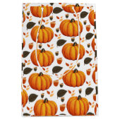 Herbstkürbisse Mittlere Geschenktüte (Vorderseite)
