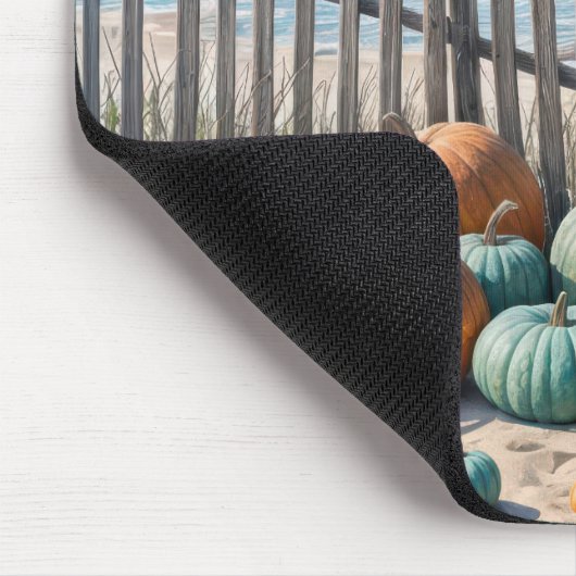 Herbstkürme am Strand Mousepad (Ecke)