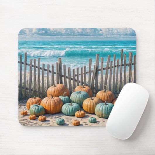 Herbstkürme am Strand Mousepad (Mit Mouse)