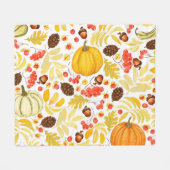 Herbstkürme, Eichhörnchen, Vintager Hintergrund. Fleecedecke (Vorderseite (Horizontal))