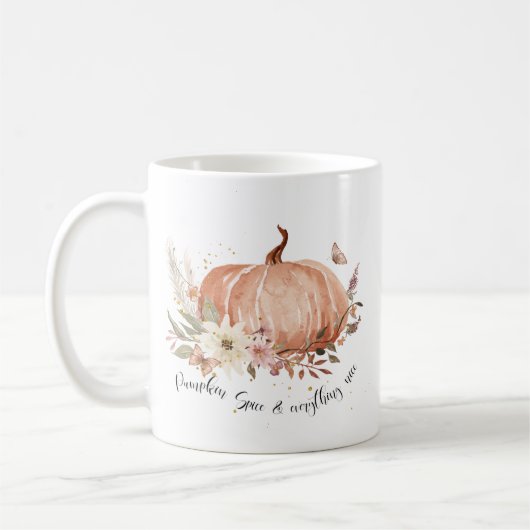 Herbstkürme Gewürzkins Herbstlassen Blütenschmette Kaffeetasse (Links)