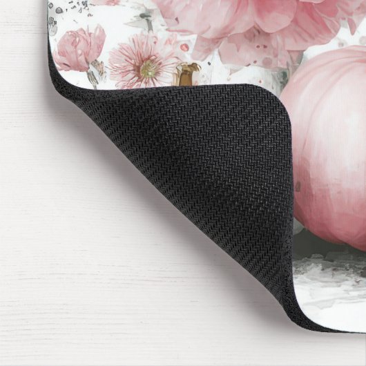 Herbstkürme, Pilze und Blume Mousepad (Ecke)