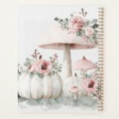 Herbstkürme, Pilze und Blume Planer (Rückseite)