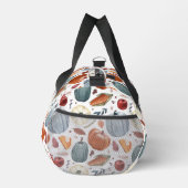 Herbstkürme und Herbstleaves Muster Duffle Bag (Rechts)