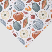 Herbstkürme und Herbstleaves Muster Seidenpapier (Ausschnitt)