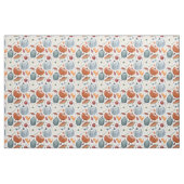 Herbstkürme und Herbstleaves Muster Stoff (Fat Quarter (45,7 x 55,9 cm))