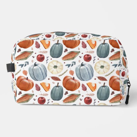 Herbstkürme und Herbstleaves Muster Waschbeutel (Vorderseite)