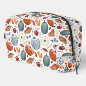 Herbstkürme und Herbstleaves Muster Waschbeutel (Rechte Ecke)