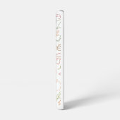 Herbstkuschelmuster - Herbstkürme, Blätter Samsung Galaxy Hülle (Linke Seite)