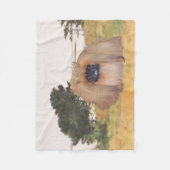 Herbstküste Fleecedecke (Vorderseite)