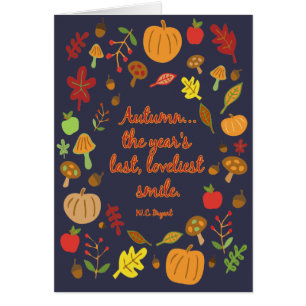 Herbstlächeln
