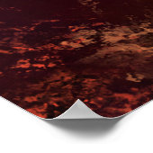 Herbstlady Poster Print - Malerei Art (Ecke)