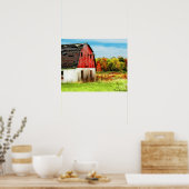 Herbstland Poster (Küche)