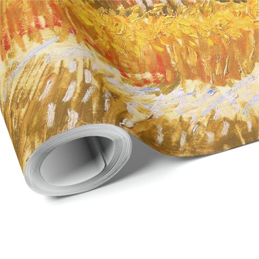 Herbstland, Van Gogh Geschenkpapier (Rolleneckpunkt)