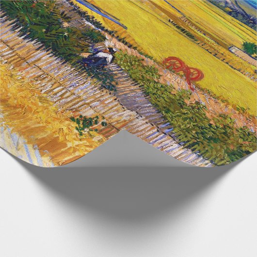Herbstland, Van Gogh Geschenkpapier (Ecke)