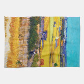 Herbstland, Van Gogh Geschirrtuch (Horizontal)