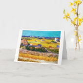 Herbstland, Van Gogh Karte (Gelbe Blume)