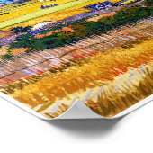 Herbstland, Van Gogh Poster (Ecke)
