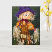 Herbstländerfreundlichkeit Karte (Gelbe Blume)