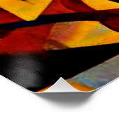 Herbstlandschaft 2 poster (Ecke)